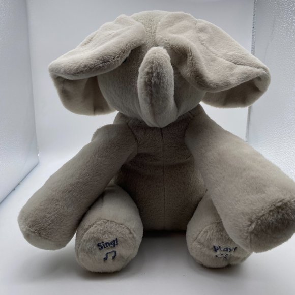 Baby Gund Flappy The Elephant Singing Plush Toy - Picture 4 of 9